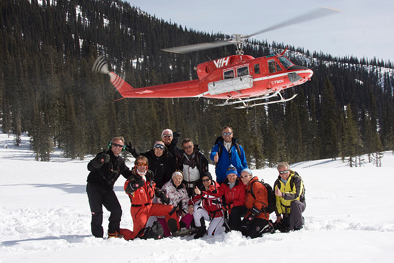Heli-Ski 2017 Gruppe