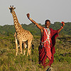 KRAFTTANKEN AN KRAFTPLÄTZEN DER MAASAI